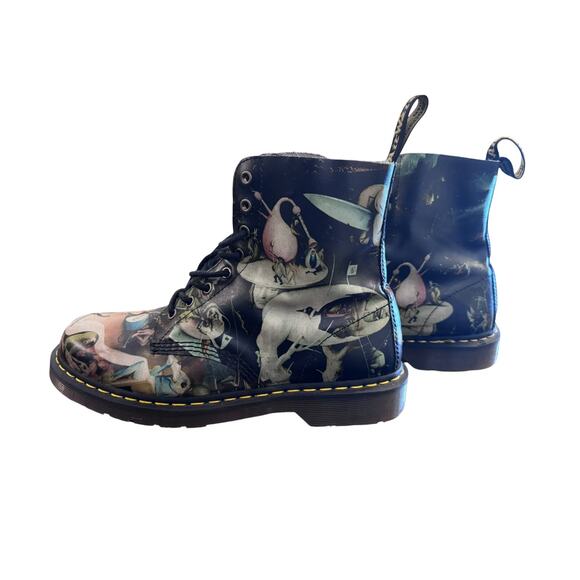 Dr Martens Bosch Collab Garden of Earthly Delights Hell Boot US 12 Mens main image 9